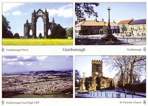 Guisborough Postcards (NB: Large 7" x 5" Size)